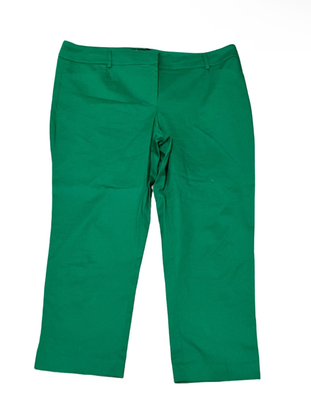New York & Company 7th Avenue Green Ankle Pants Women’s Size 14